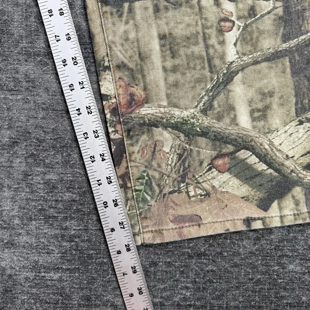Mossy Oak Break-Up Infinity Pants Men's 38x30 Green Camo Hunting‎ Cotton Outdoor